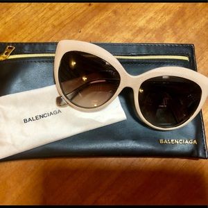 Balenciaga cat eye sunglasses